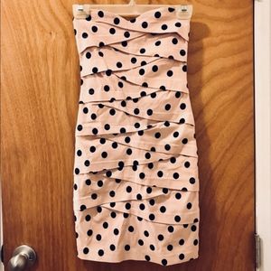 NWOT ASOS Polka Dot Bodycon Minidress
